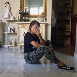 Adidas camouflage leggings